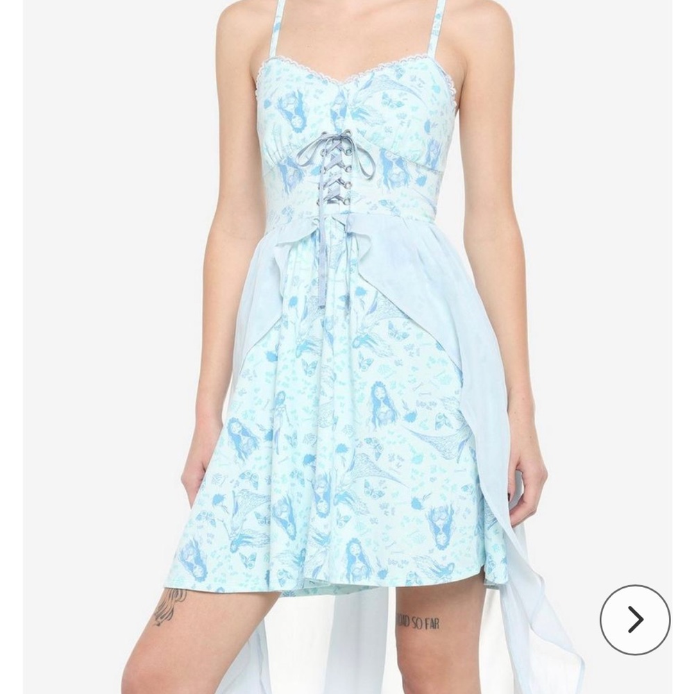 Hot Topic Corpse Bride Corset Dress. NWT Size Medium
